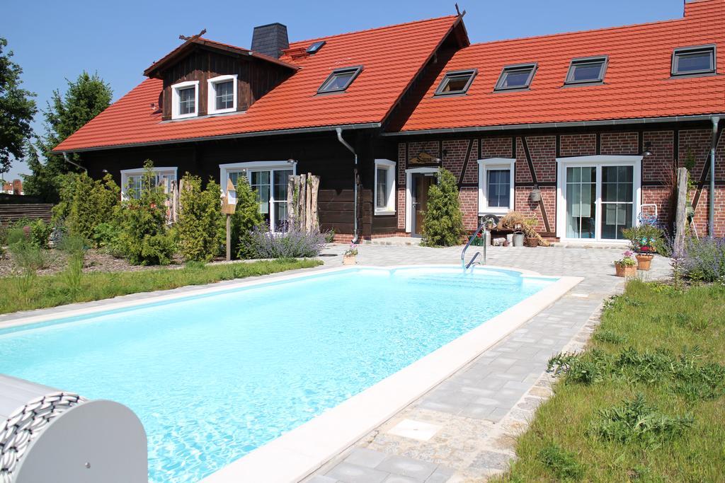 Apartamento Spreewaldhaus Zum Schoberplatz Lübben Exterior foto